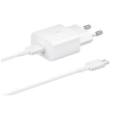CARGADOR 15W TIPO C BLANCO CON CABLE