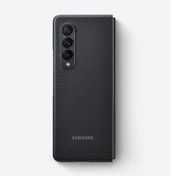 CARCASA SAMSUNG ZFOLD 3 ARAMIDA NEGRA