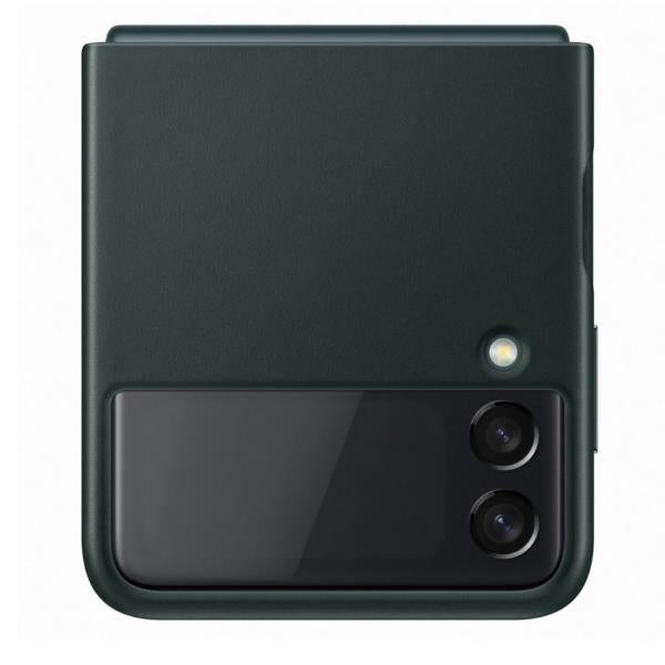 FUNDA DE CUERO SAMSUNG ZFLIP 3 VERDE
