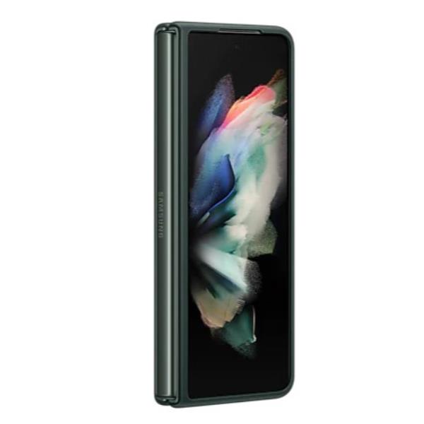 FUNDA DE CUERO Z FOLD 3 VERDE