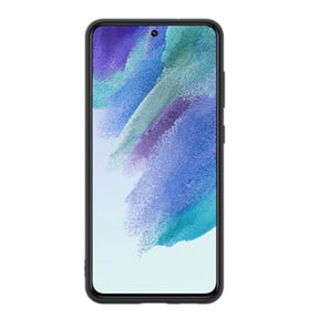 FUNDA SILICONA SAMSUNG S21 FE GRIS OSCURO