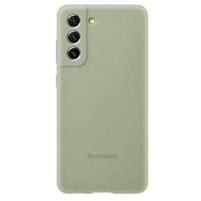 FUNDA DE SILICONA S21 FE VERDE