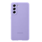 FUNDA DE SILICONA S21 FE LAVANDA