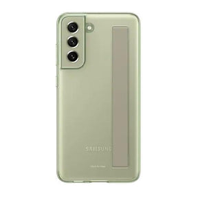 FUNDA CORREA SAMSUNG S21 FE SLIM VERDE OLIVA