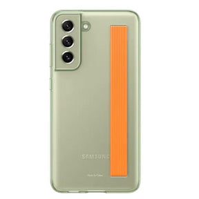 FUNDA CORREA SAMSUNG S21 FE SLIM VERDE OLIVA