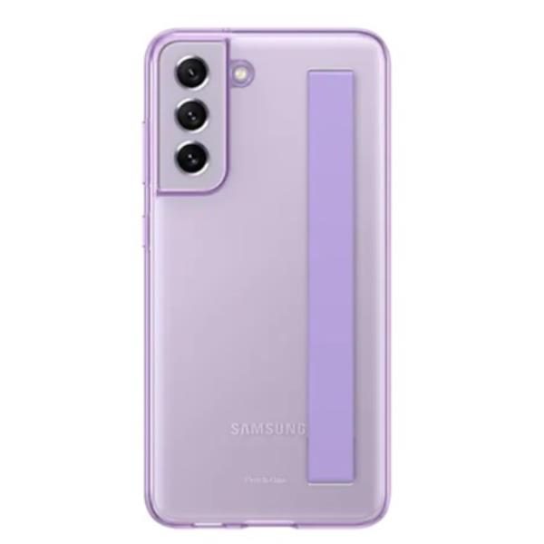 SAMSUNG S21 FE SLIM STRAP COVER LAVENDER