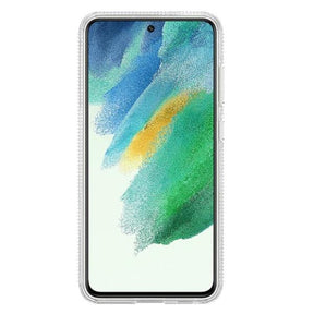 SAMSUNG S21 FE CLEAR STANDING COVER TRANSPARENT