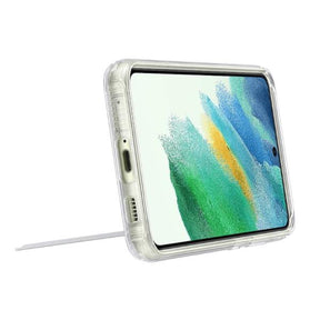 SAMSUNG S21 FE CLEAR STANDING COVER TRANSPARENT