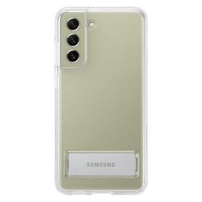 SAMSUNG S21 FE CLEAR STANDING COVER TRANSPARENT