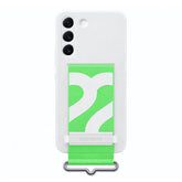 SILICONE COVER W/STRAP S22 WHITE