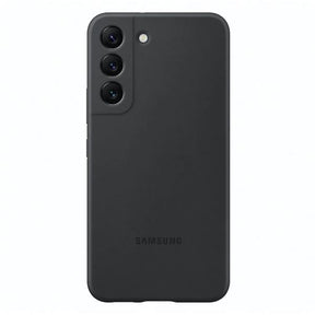 FUNDA SILICONA SAMSUNG S22+ NEGRA
