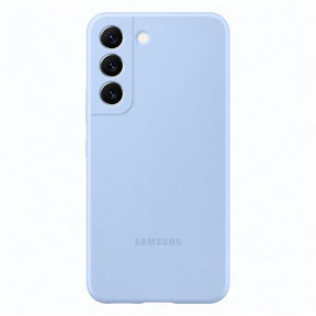 FUNDA SILICONA SAMSUNG S22 AZUL CLARO