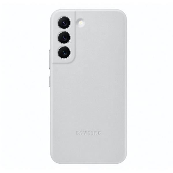 FUNDA DE CUERO S22PLUS GRIS