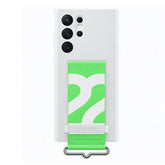 SILICO COVER W/STRAP S22ULTRA WHITE