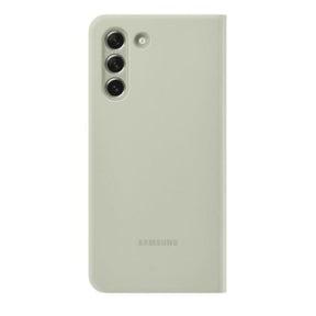 SAMSUNG S21 FE SMART CLEAR VIEW COVER (EW) OLIVE GREEN