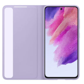 CARCASA SAMSUNG S21 FE SMART CLEAR VIEW (EW) LAVANDA