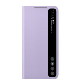 CARCASA SAMSUNG S21 FE SMART CLEAR VIEW (EW) LAVANDA