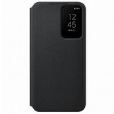 FUNDA CLEAR VIEW S22 NEGRA