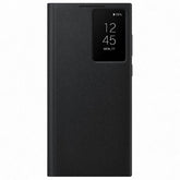 FUNDA CLEAR VIEW S22ULTRA NEGRA