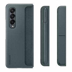 SAMSUNG CAPA Z FOLD4 C/ SUPORTE PEN CINZA
