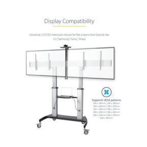 TROLLEY FOR TWO TV - 37 TO 60