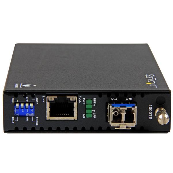 CONVERTIDOR MEDIO A FIBRA LC