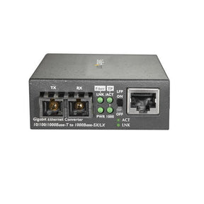 CONVERSOR RJ45 FIBRA SC 550M