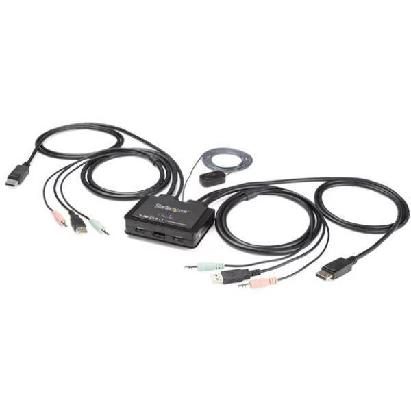 SWITCH KVM 2X DISPLAYPORT 4K60