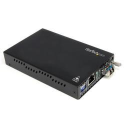 CONVERTIDOR MEDIO RJ45 FIBRA LC