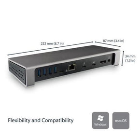 DOCK THUNDERBOLT3 4K 60HZ 6X UDB3.0