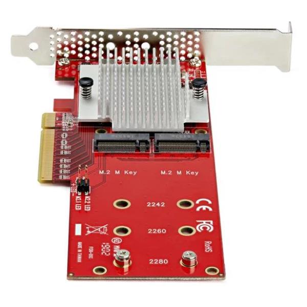 2 ADAPTADORES SSD M.2 PCIE X8