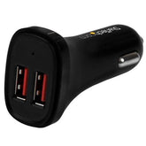 2X USB BLACK COACH CHARGER