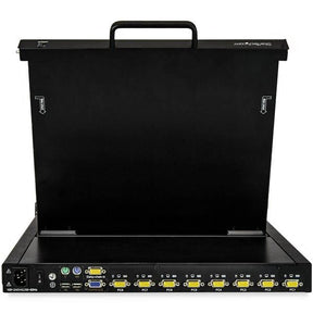 CONSOLE RACK KVM 8XVGA LCD 17