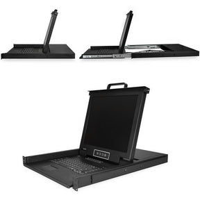 CONSOLA RACK KVM 16XVGA LCD 17