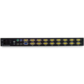 CONSOLA RACK KVM 16XVGA LCD 17