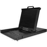 CONSOLE RACK KVM 8XVGA LCD 17