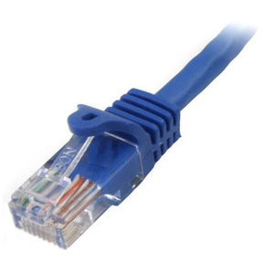 RED CABLE 0 5M BLUE CAT5E