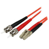 CABLE 5M DUPLEX FIBER LC-ST