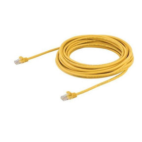 CABLE RED 10M YELLOW CAT5E