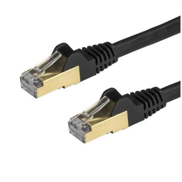 CABLE 1M STP CAT6A NEGRO