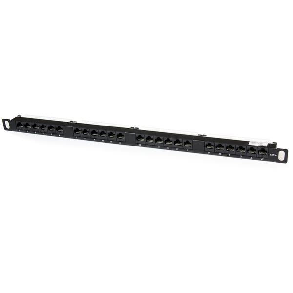 PANEL PARCHEO 24 PUERTOS RJ45 CAT5E