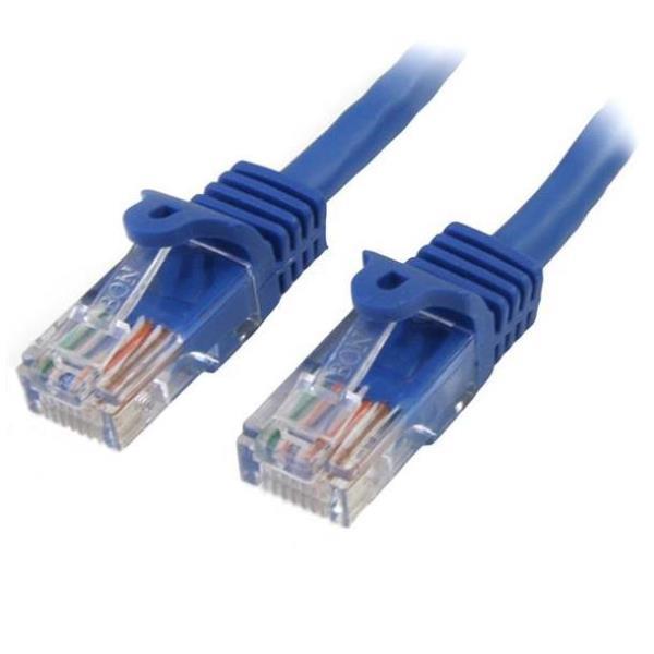CABLE DE RED DE 10M AZUL CAT5E