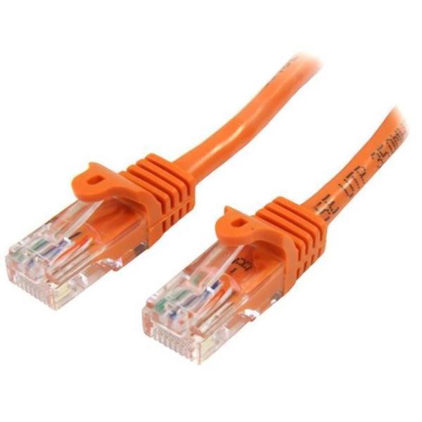 CABLE RED 0 5M NARANGE CAT5E
