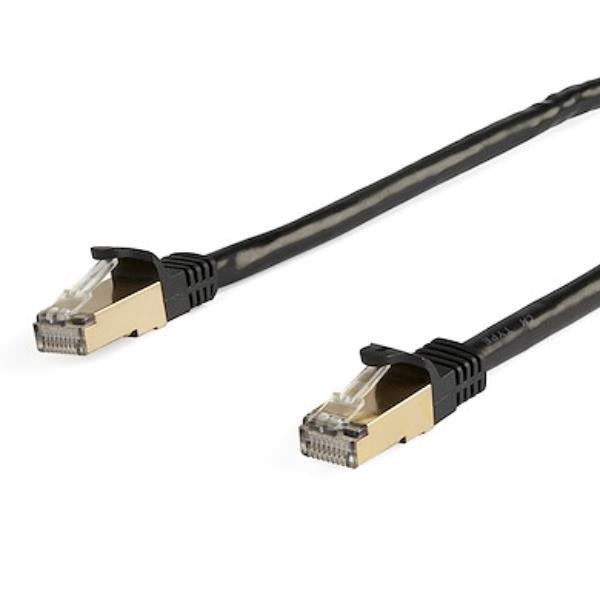 CABLE 10M DE RED CAT6A NEGRO