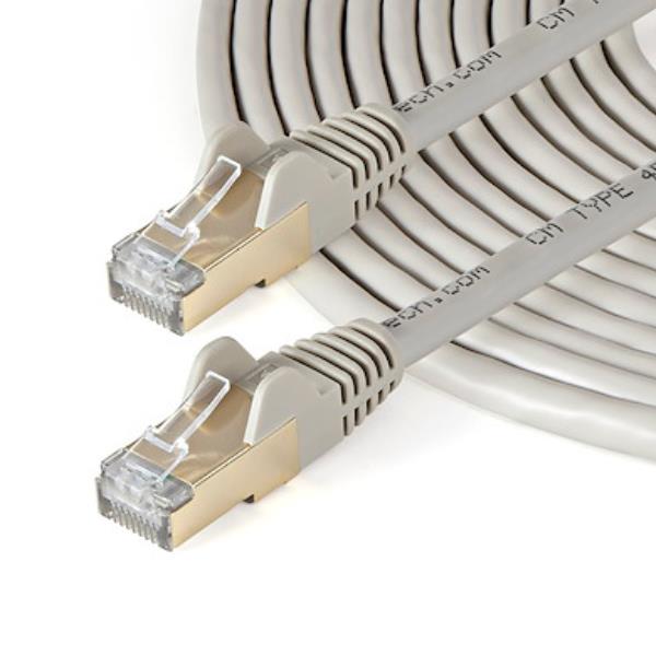 CABLE 10M DE RED CAT6A GRIS