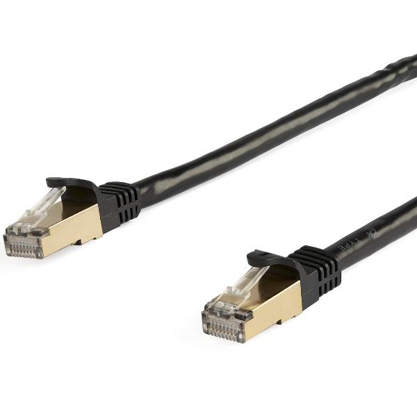 CABLE 5M DE RED CAT6A NEGRO