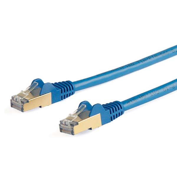 CABLE 7M DE RED CAT6A AZUL STP
