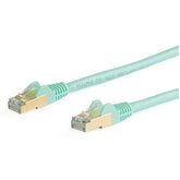 CABLE 5M DE RED CAT6A AQUA STP