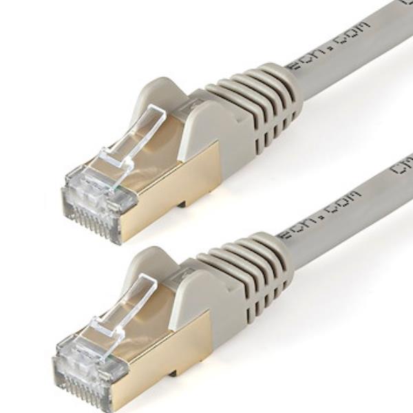 CABLE 1 5M RED RJ45 CAT6A GRIS