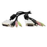 INTERRUPTOR KVM DVI CABLE USB 3M